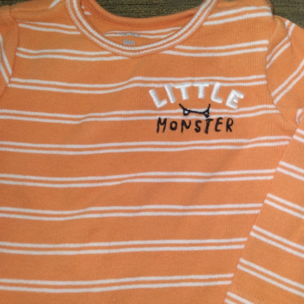 Carter's little monster infant Halloween pajamas
